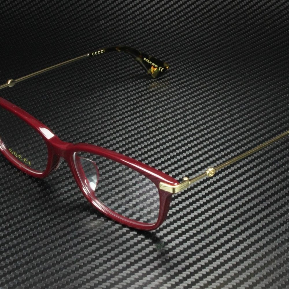 Gucci Red 53mm Eyeglasses